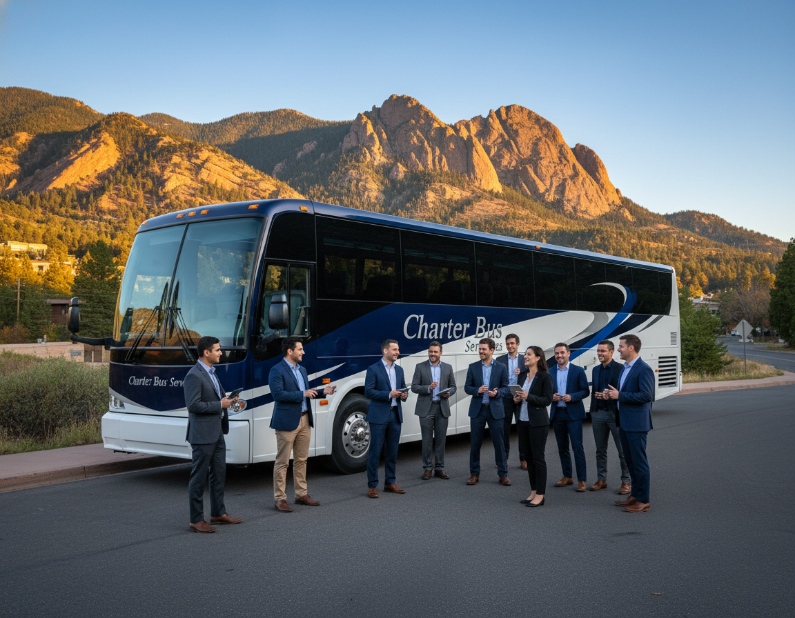 Northglenn party bus and bus charter